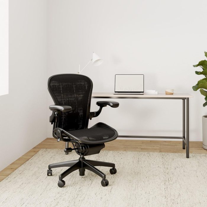 Herman Miller Aeron Chair Size B Fully Loaded Posture Fit - Image 5