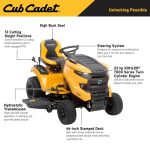 XT1 Enduro LT 46-inch 23-hp V-Twin Kohler 7000 Series Engine Hydrostatic Drive Gasoline Riding Lawn Tractor - Image 12